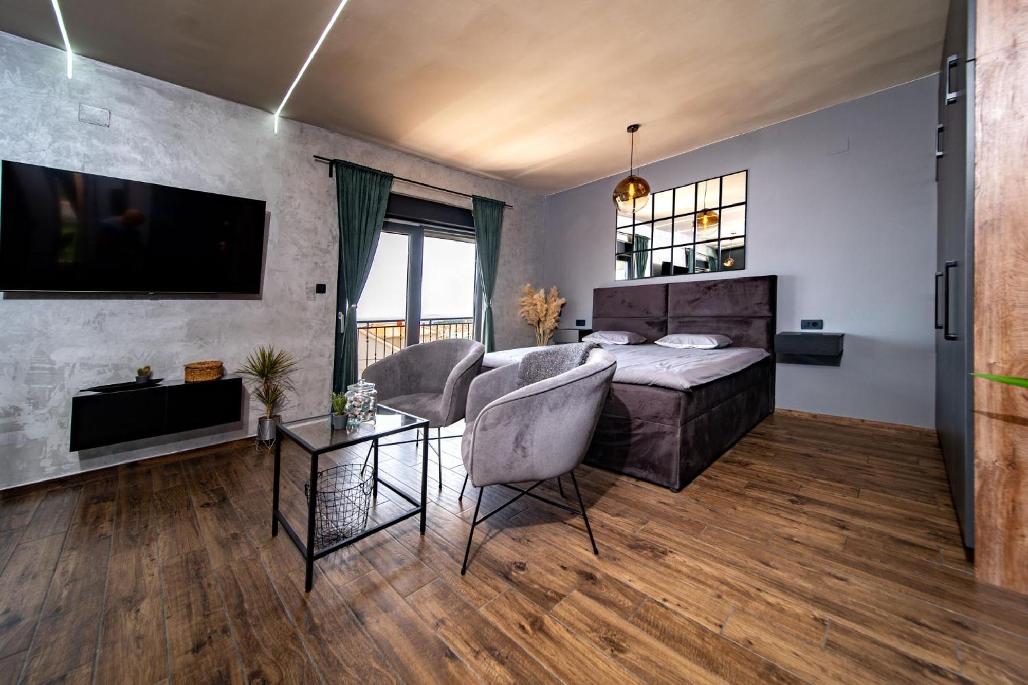 Modern Studio With A Beautiful View Раб Экстерьер фото